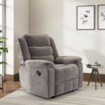 Nilkamal Sierra Velvet Fabric Manual Recliner